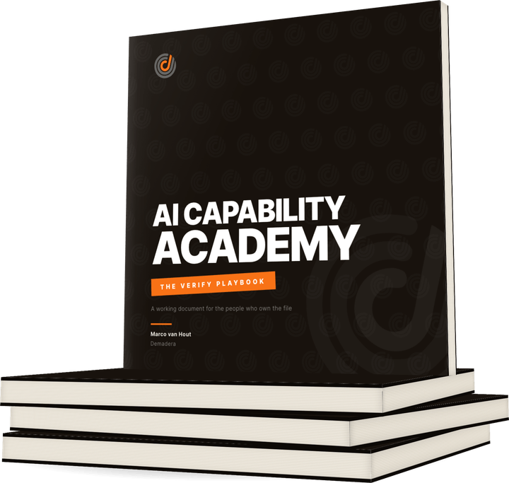 The AI Capability Playbook, printed book
